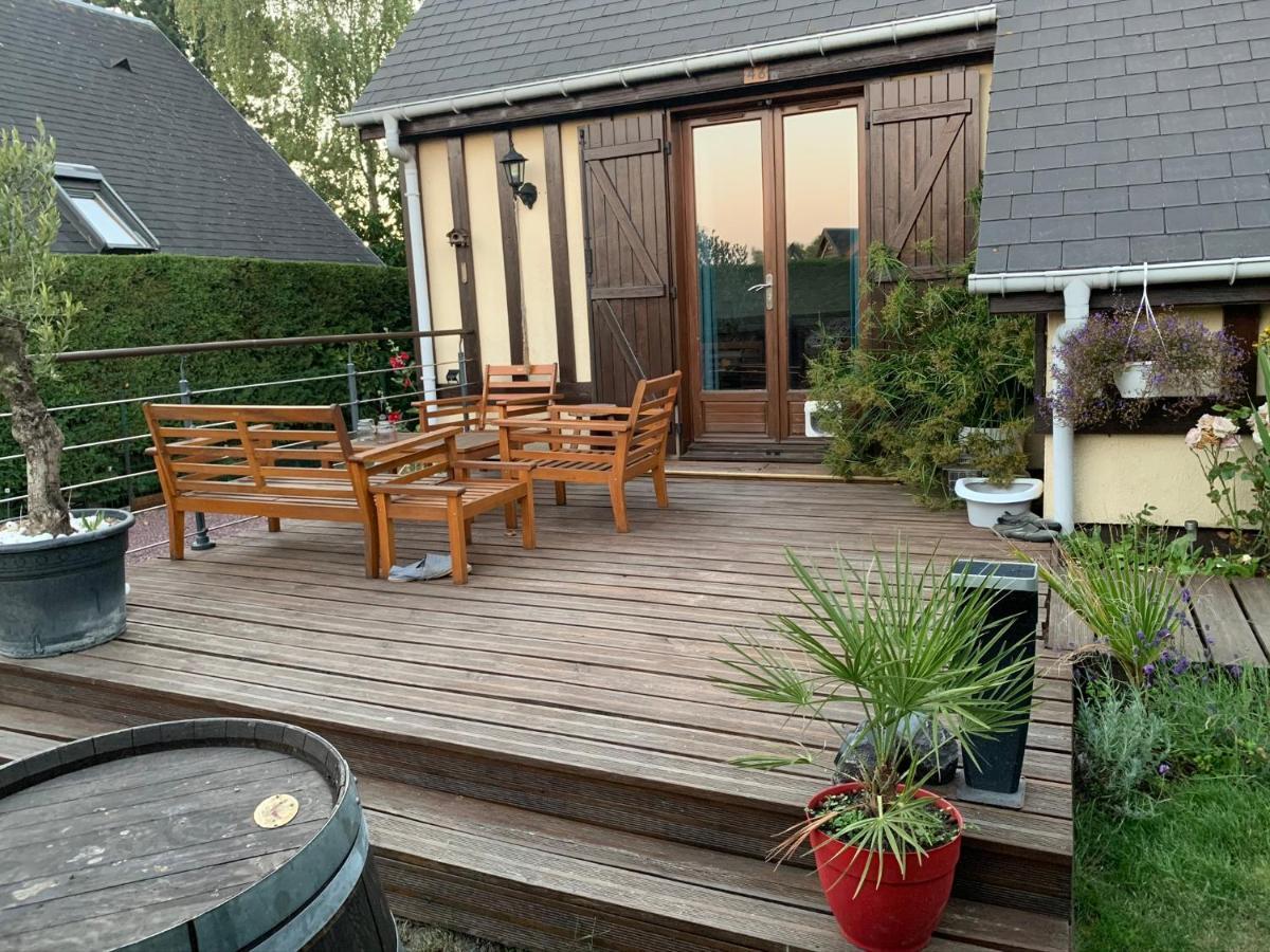 Le Chalet Normand メルヴィル・フランスヴィル・プラージュ エクステリア 写真
